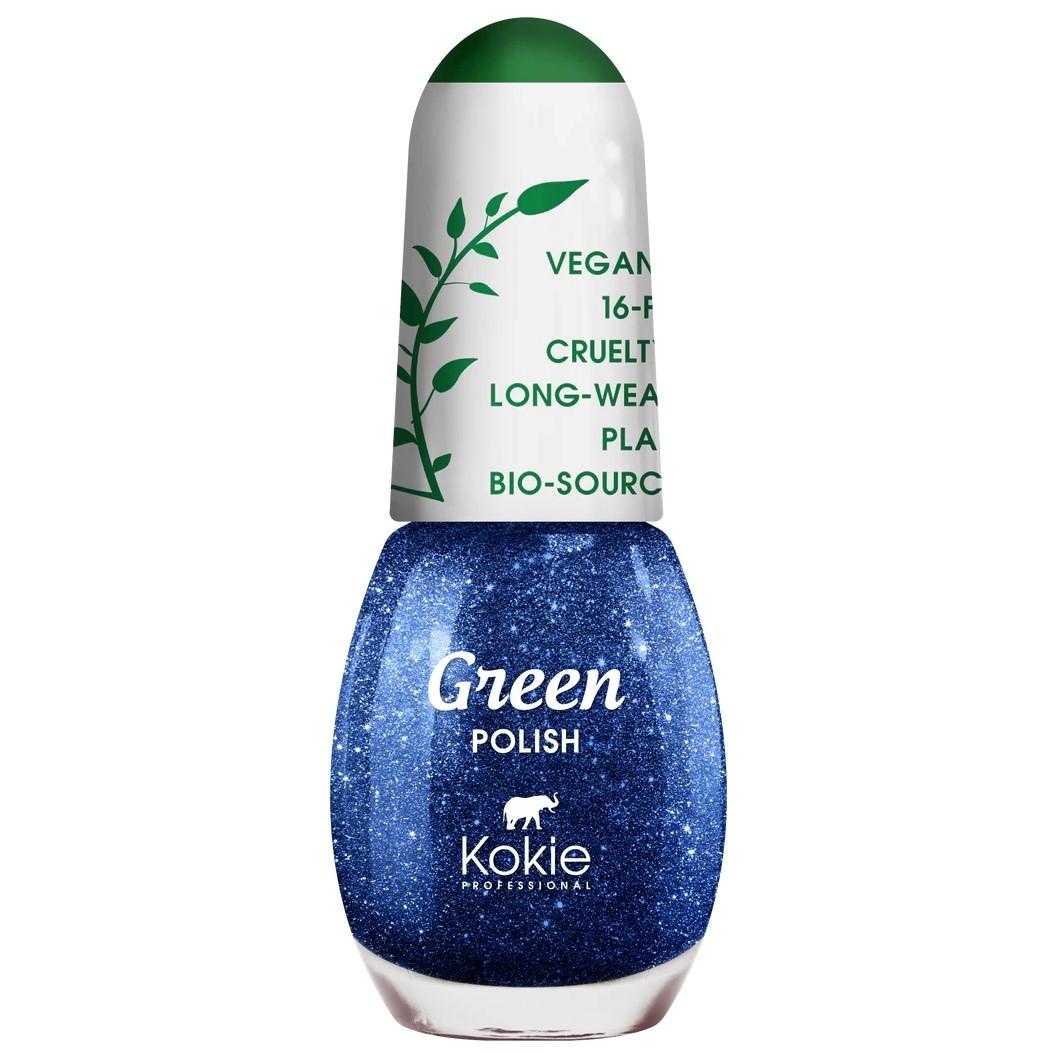 Kokie Green Nail Polish - Skinny Dip