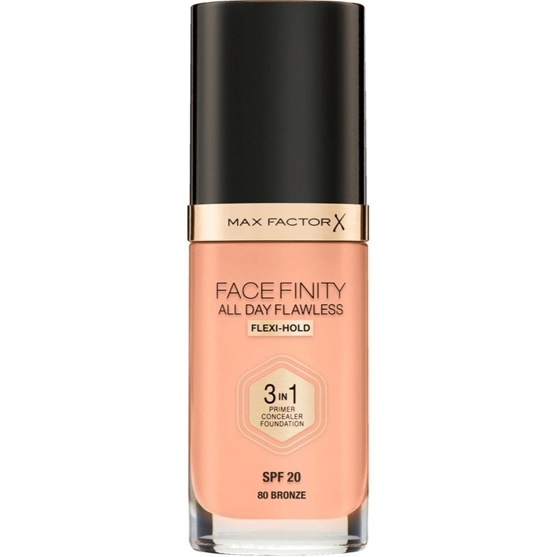 Max Factor Facefinity 3 In 1 Foundation 80 Bronze