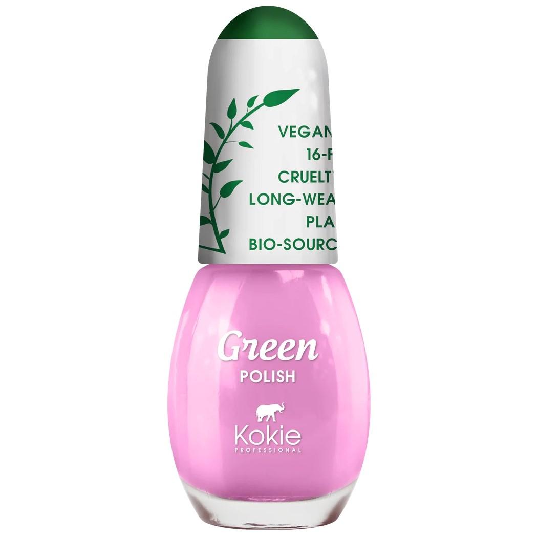 Kokie Green Nail Polish - Cherry Blossom