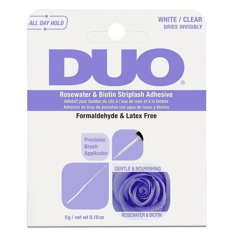 Ardell DUO Rosewater & Biotin Striplash Adhesive - Clear 5g