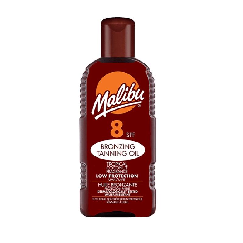 Malibu Bronzing Tanning Oil SPF8 200ml