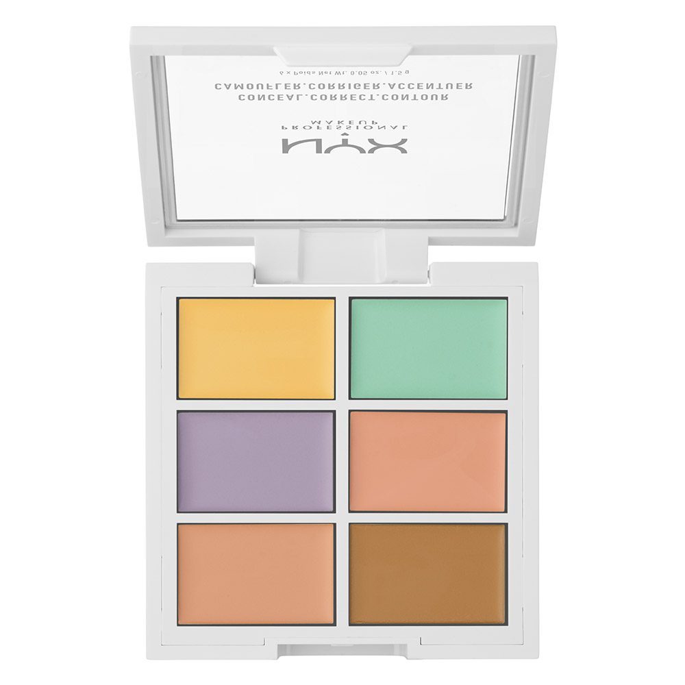 NYX PROF. MAKEUP 3C Palette Color Correcting Concealer