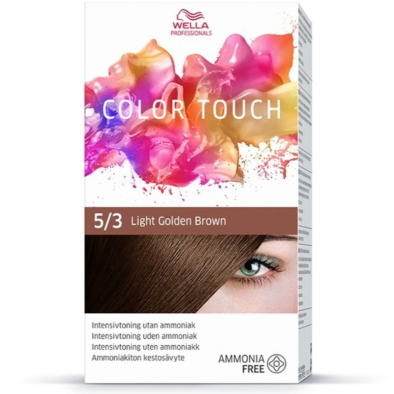 Wella Color Touch Rich Naturals 5/3 Light Golden Brown