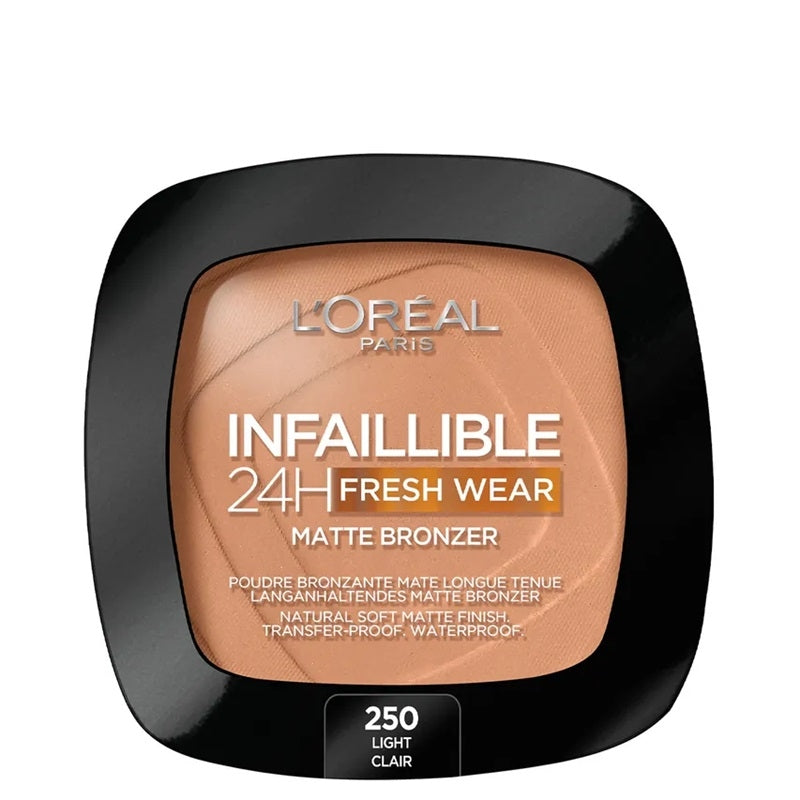 L'Oreal Infaillible 24h Fresh Wear Matte Bronzer Light 250