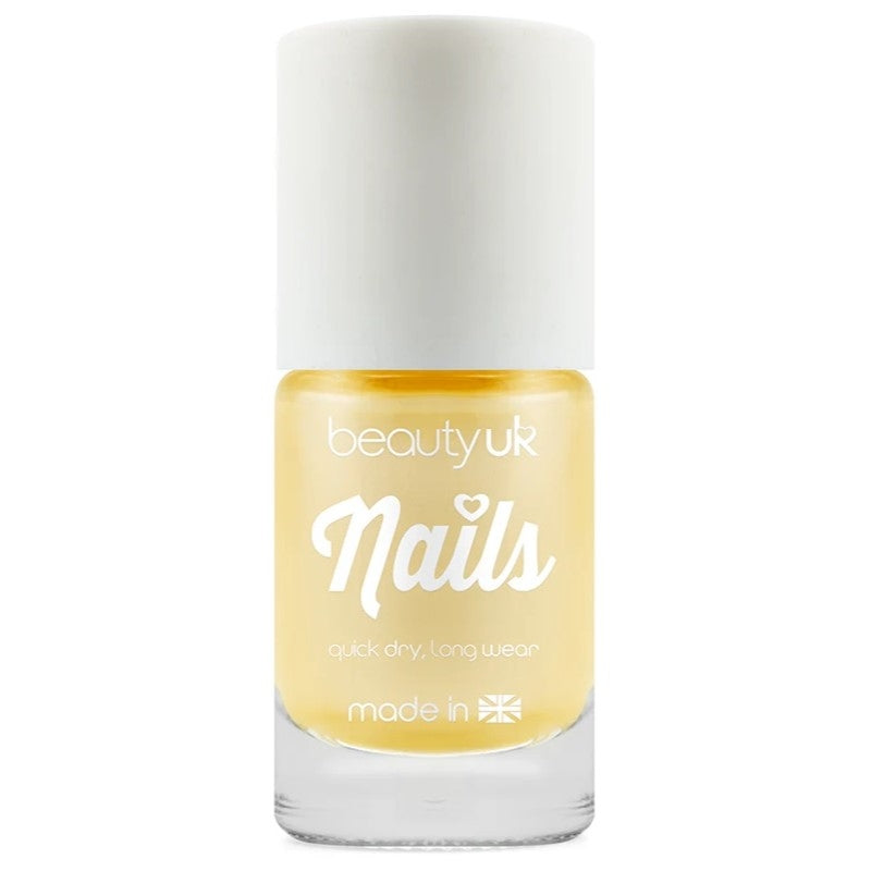 Beauty UK Candy Pearl Nail Polish - Lemon