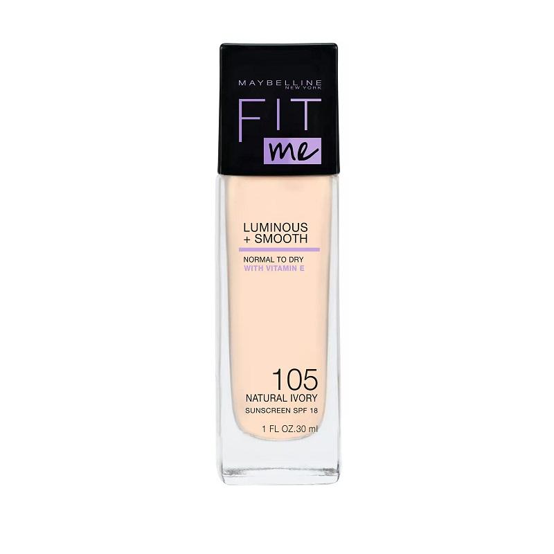 Maybelline Fit Me Luminous + Smooth Foundation - 105 Natural Ivory