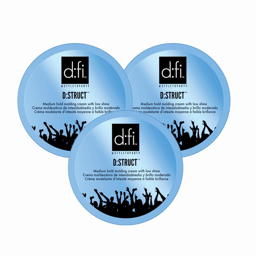 3-pack D:fi D:struct Molding Cream 75g