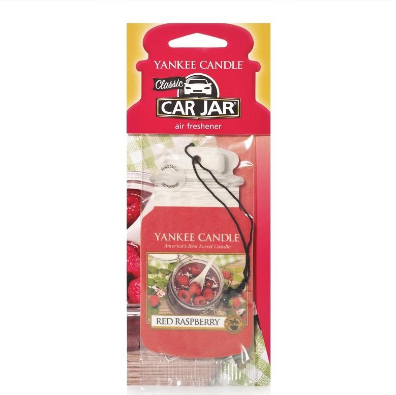 Yankee Candle Car Jar Air Freshener Red Raspberry