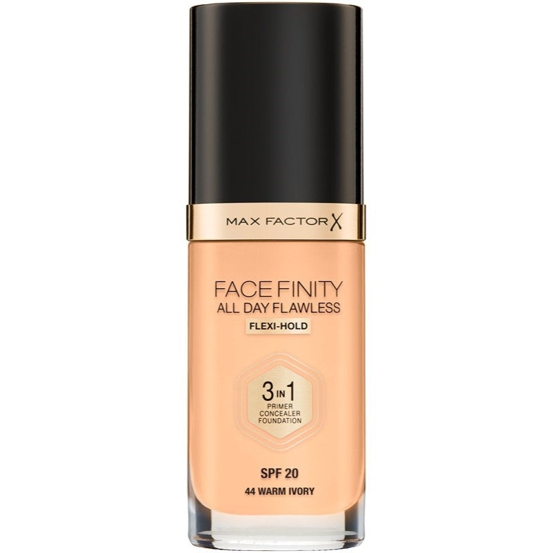 Max Factor Facefinity 3 In 1 Foundation 44 Warm Ivory