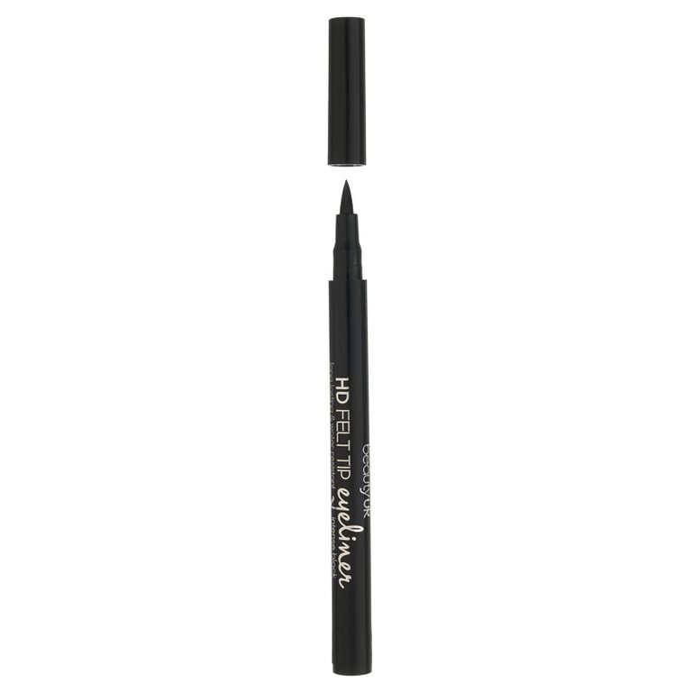 Beauty UK HD Felt Tip Liner No.1 Black 1ml