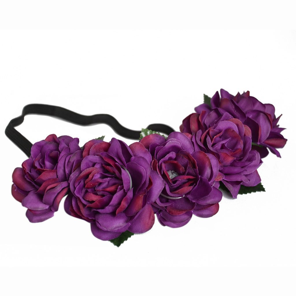 Hairband Blossom Big - Purple