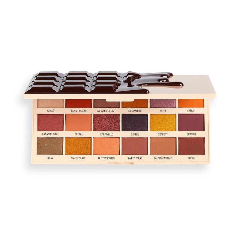 Makeup Revolution Chocolate Palette - Caramel Nudes