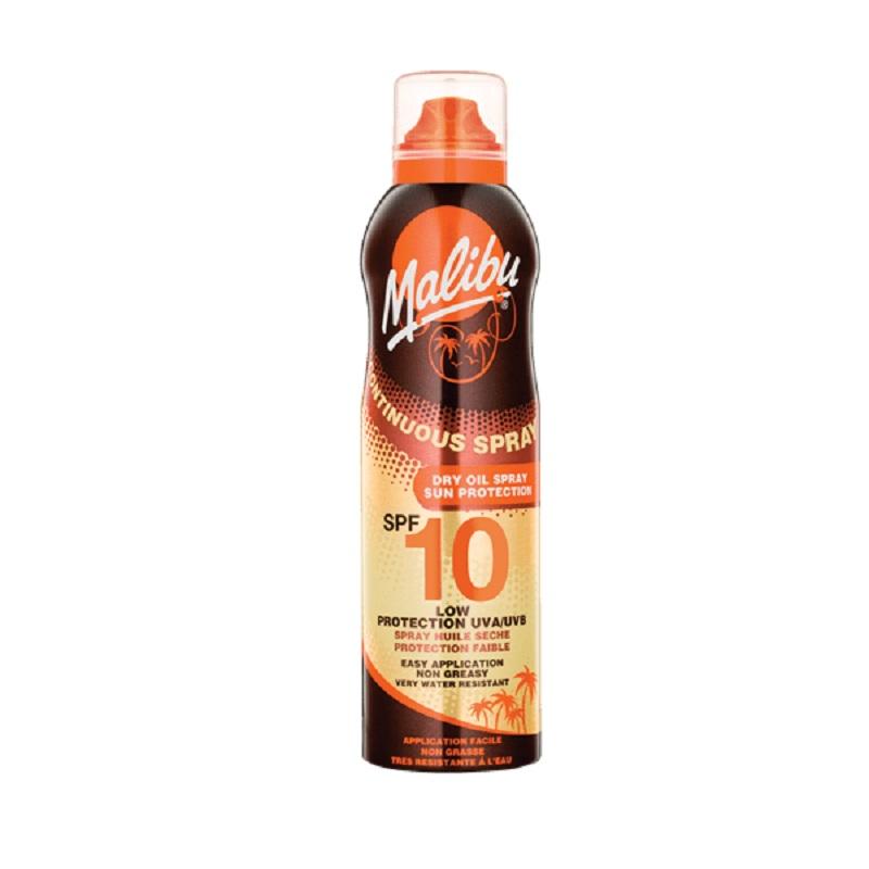 Malibu Continuous Dry Oil Spray SPF10 175ml