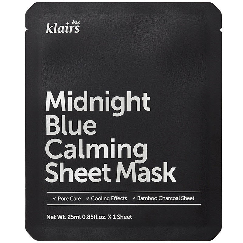 Klairs Midnight Blue Calming Sheet Mask 25ml