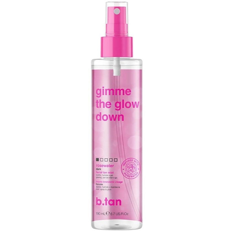 b.tan Gimme The Glow Down Facial Tan Mist 190ml