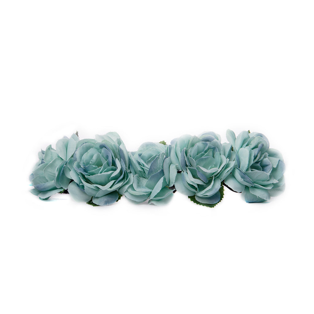 Hairband Blossom Big - Turquoise