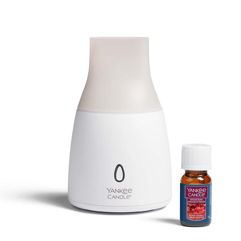 Yankee Candle Ultrasonic Aroma Diffuser Starter Kit Black Cherry