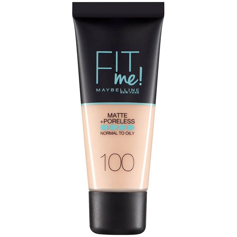 Maybelline Fit Me Matte + Poreless Foundation - 100 Warm Ivory