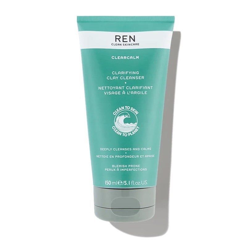 REN Clearcalm 3 Clarifying Clay Cleanser 150ml