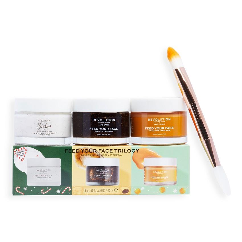 Makeup Revolution Skincare x Jake Jamie Christmas Face Mask Trio Set