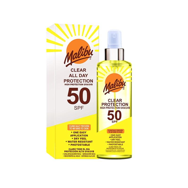 Malibu Clear Protection Spray SPF50 250ml