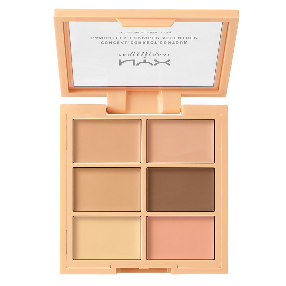 NYX PROF. MAKEUP 3C Palette Conceal Correct Contour Light