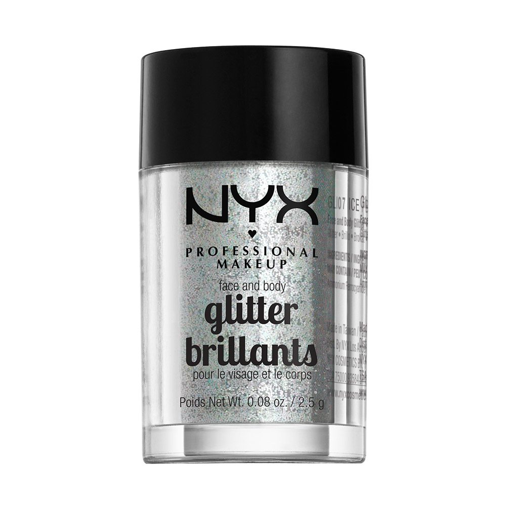 NYX PROF. MAKEUP Face & Body Glitter - 07 Ice 2,5g