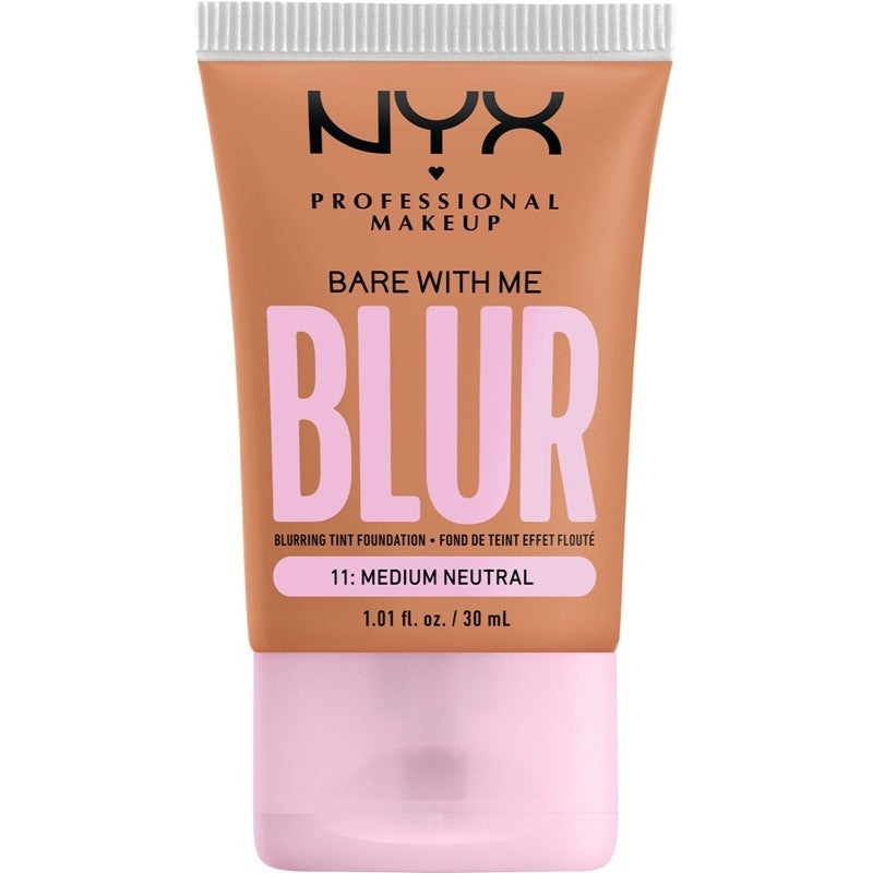 NYX PROF. MAKEUP Bare With Me Blur Tint Foundation 30ml 11 Medium Neutral