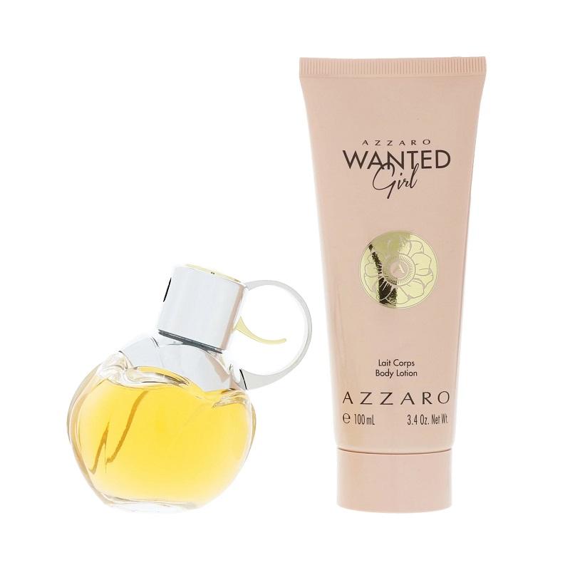 Giftset Azzaro Wanted Girl Edp 30ml + Body Lotion 100ml