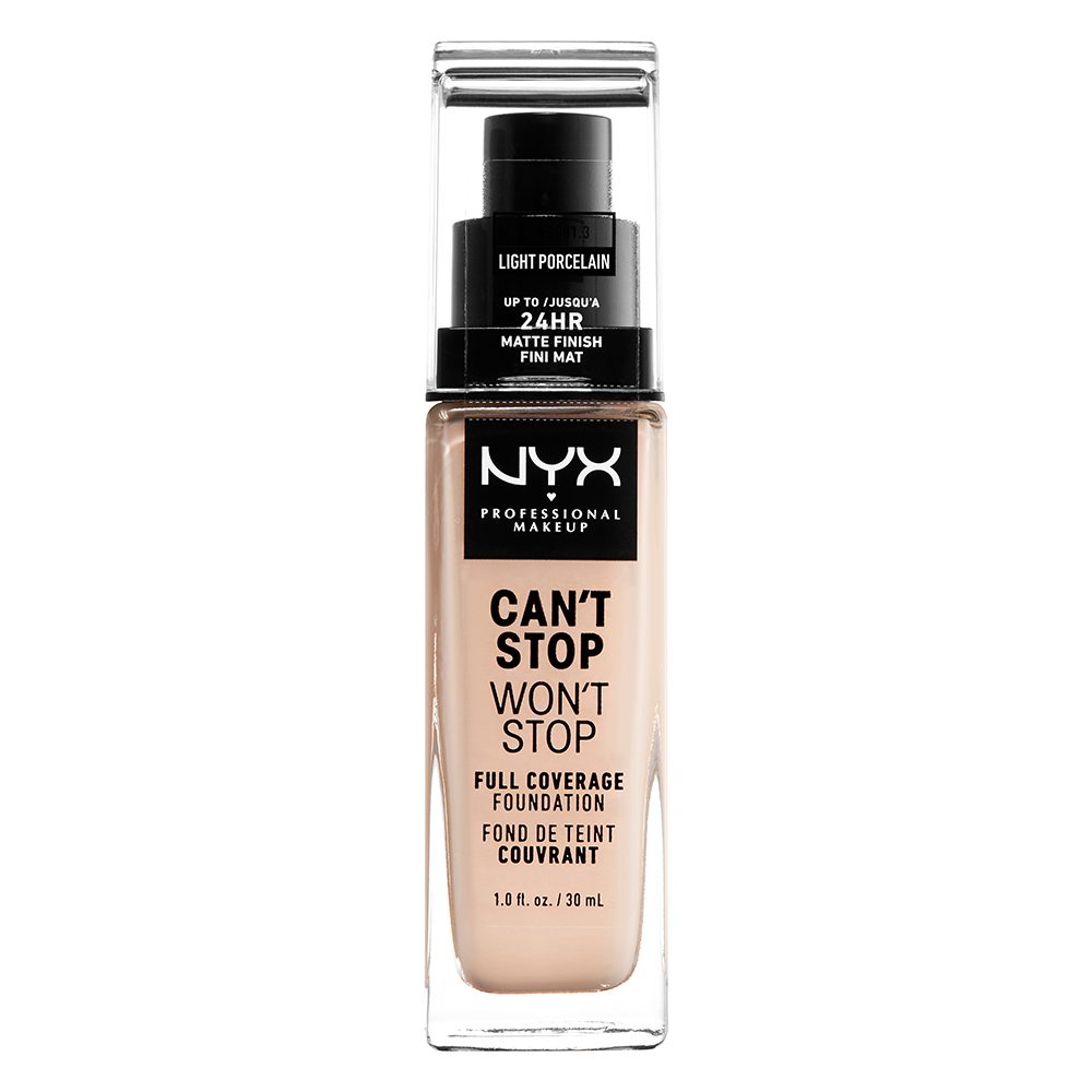 NYX PROF. MAKEUP Can't Stop Won't Stop Foundation - Light Porcelain