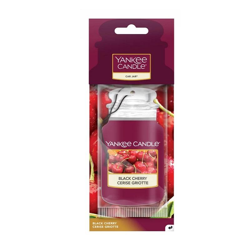 Yankee Candle Car Jar Air Freshener Black Cherry