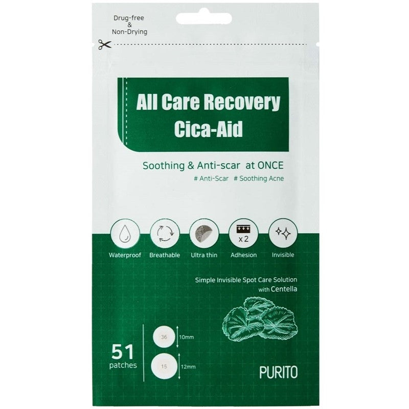 Purito All Care Recovery Cica-Aid 51pc