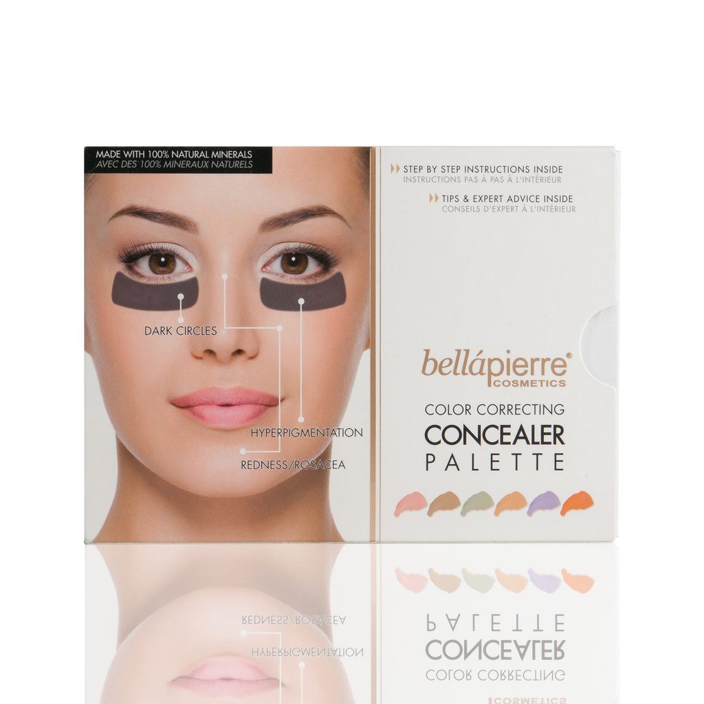 Bellapierre Color correcting concealer palette