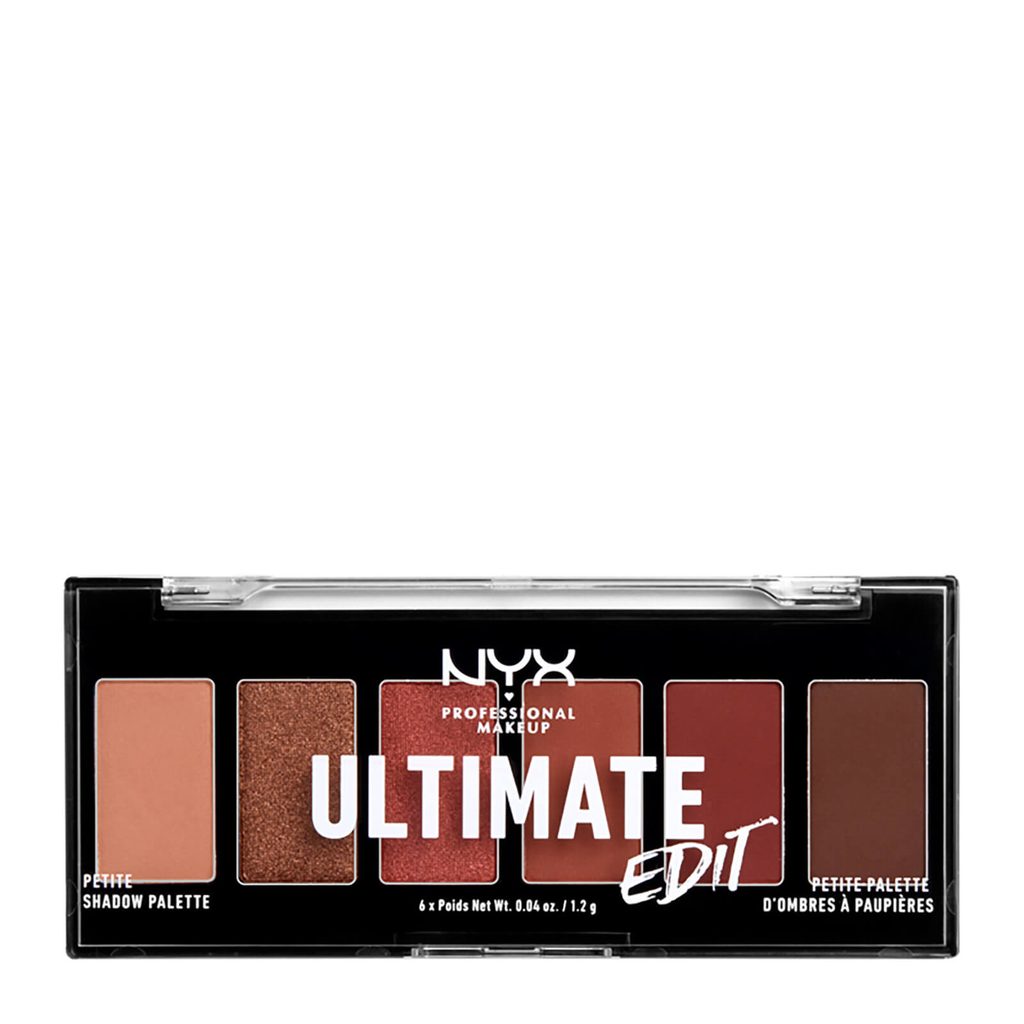 NYX PROF. MAKEUP Ultimate Shadow Palette Petit Edition -  Warm Neutrals