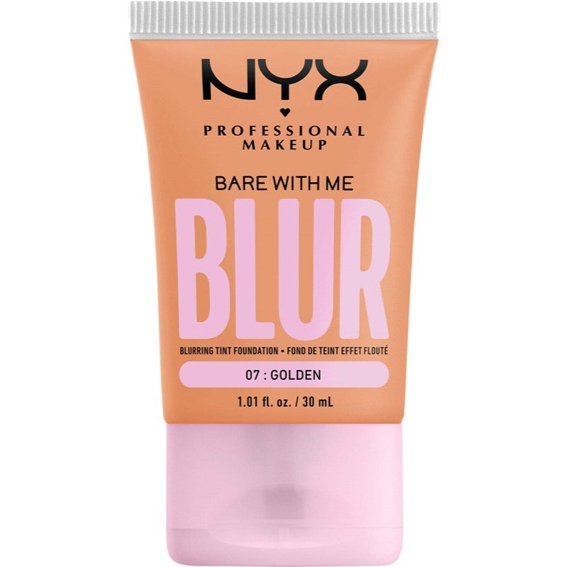 NYX PROF. MAKEUP Bare With Me Blur Tint Foundation 30ml 07 Golden