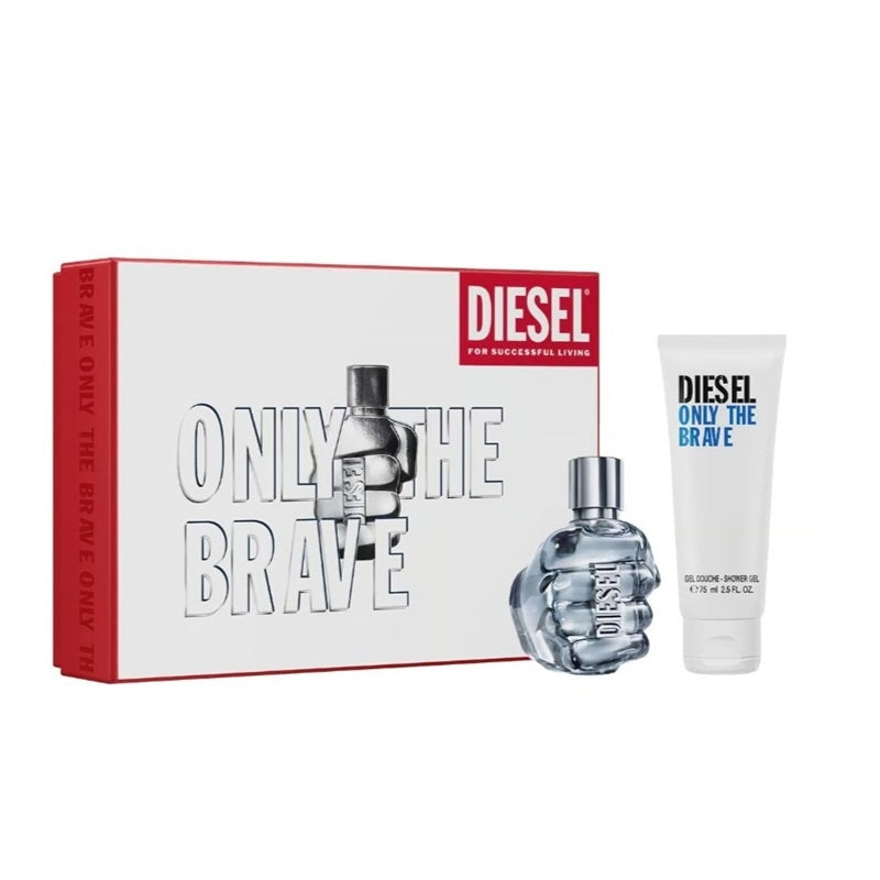 Giftset Diesel Only The Brave Edt 35ml + Shower Gel 75ml