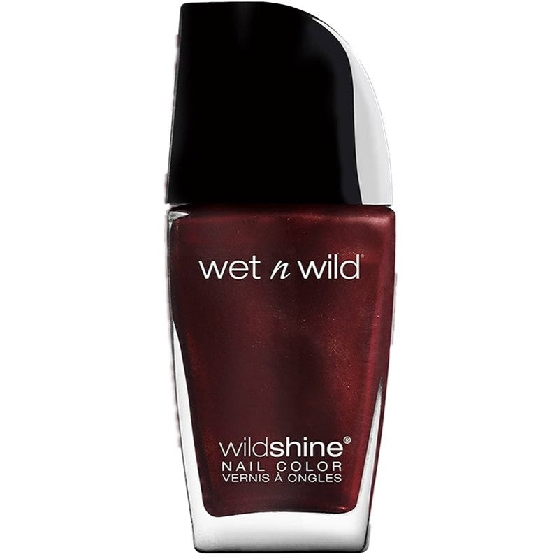 Wet n Wild Wild Shine Nail Color Burgundy Frost