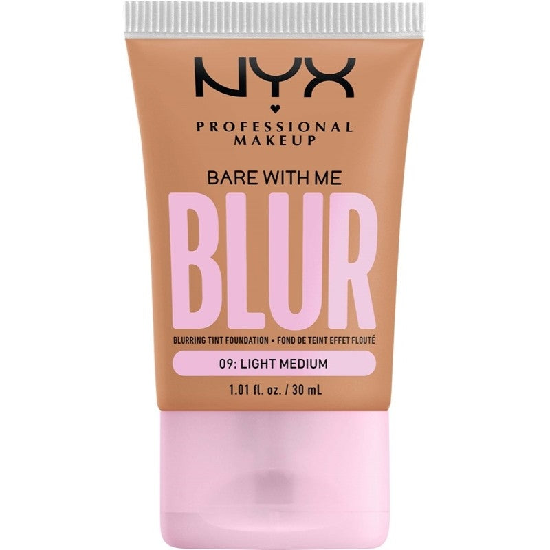 NYX PROF. MAKEUP Bare With Me Blur Tint Foundation 30ml 09 Light Medium