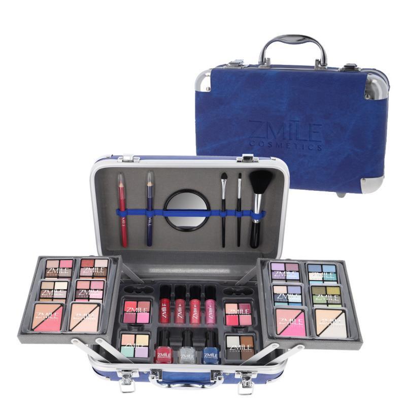 Zmile Cosmetics Makeup Box Traveller Blue Vegan