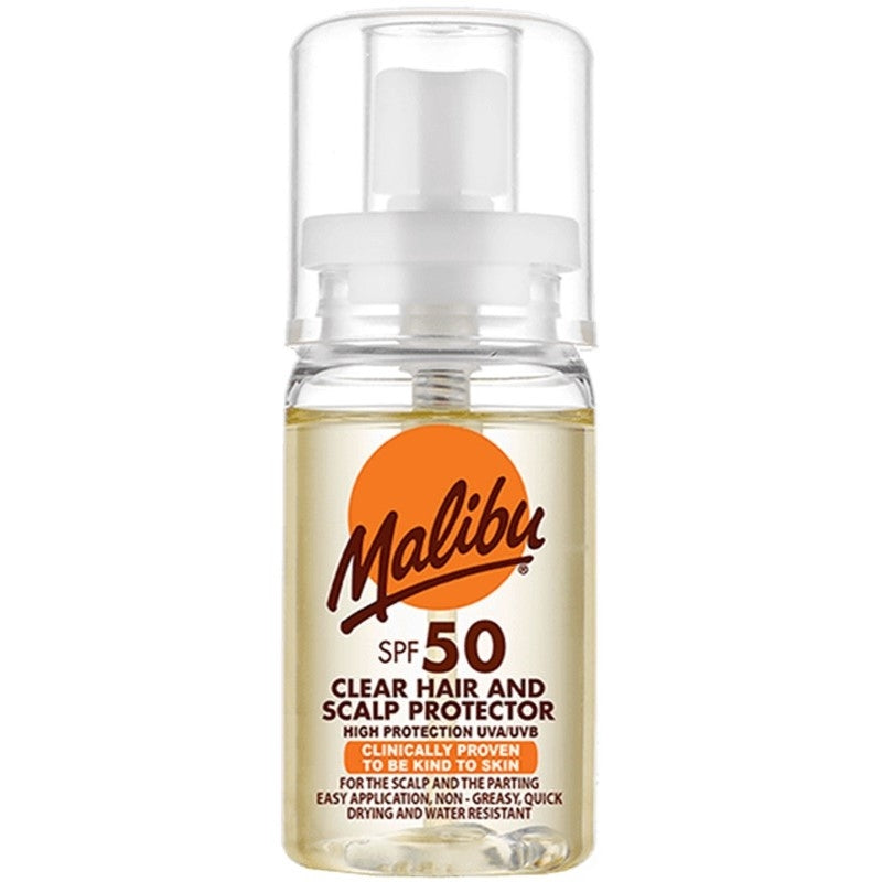 Malibu Clear Hair and Scalp Protector SPF50 100ml