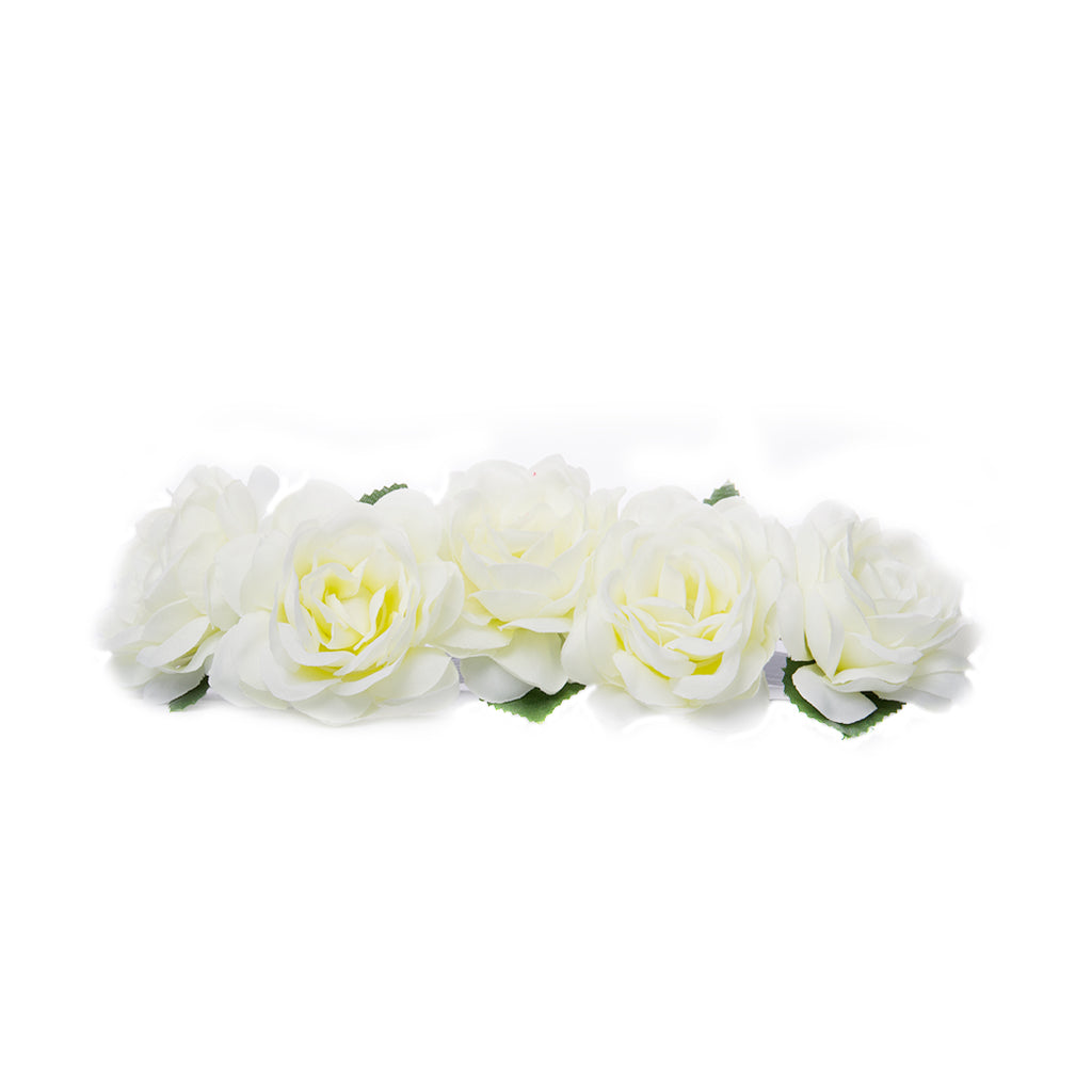 Hairband Blossom Big - White