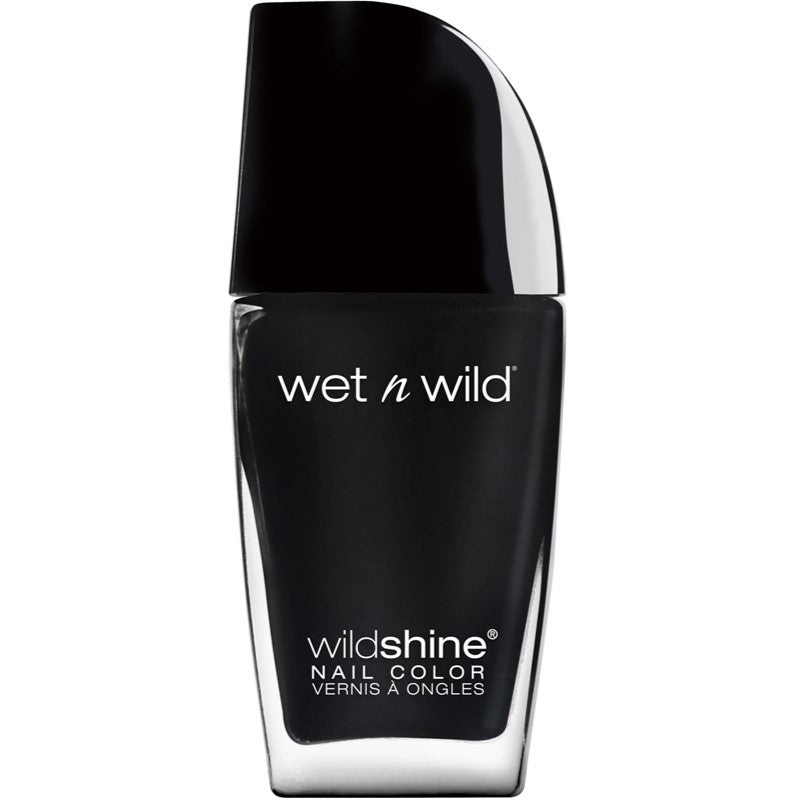 Wet n Wild Wild Shine Nail Color Black Créme