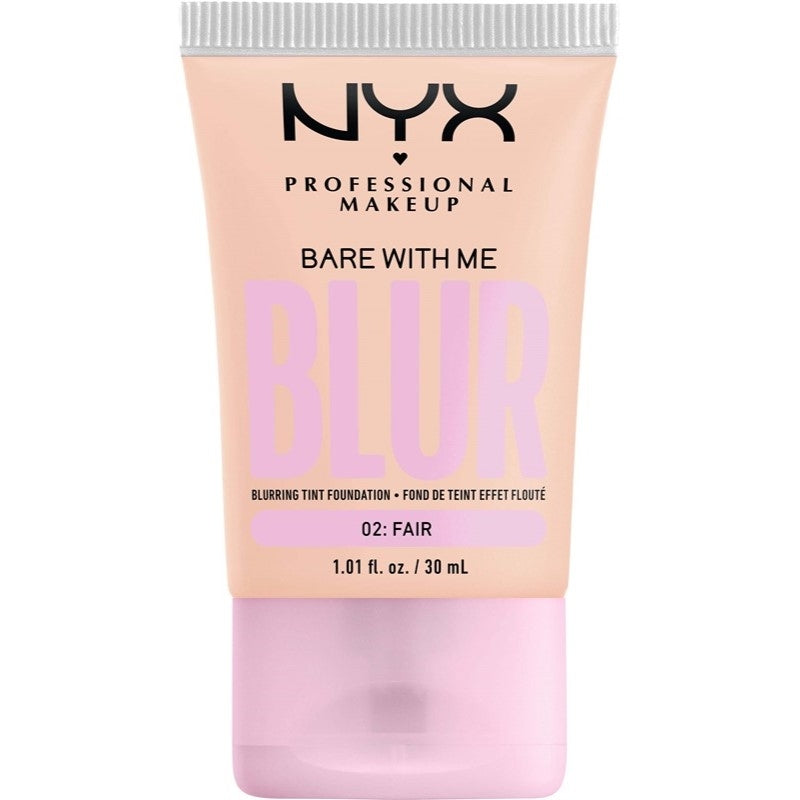 NYX PROF. MAKEUP Bare With Me Blur Tint Foundation 30ml 02 Fair