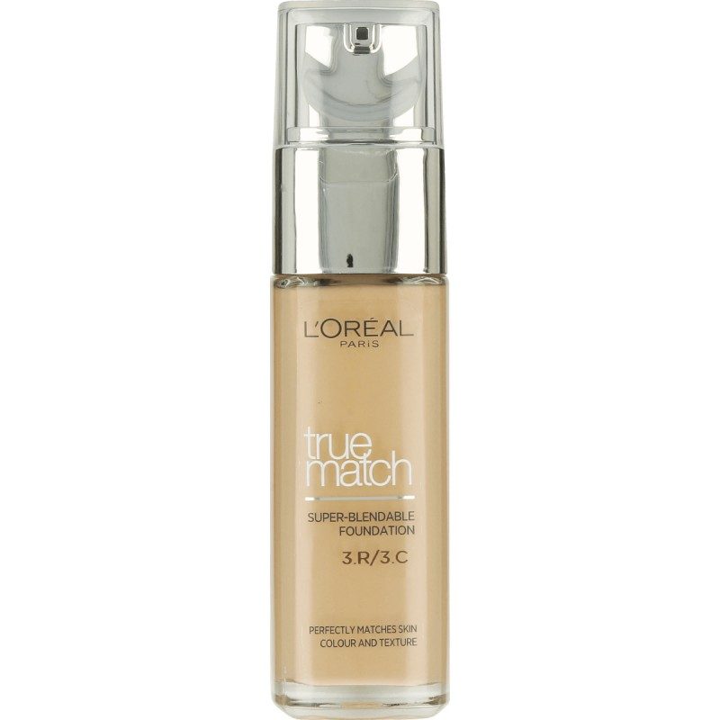 L'Oréal True Match Foundation 3R3C Rose Beige 30ml