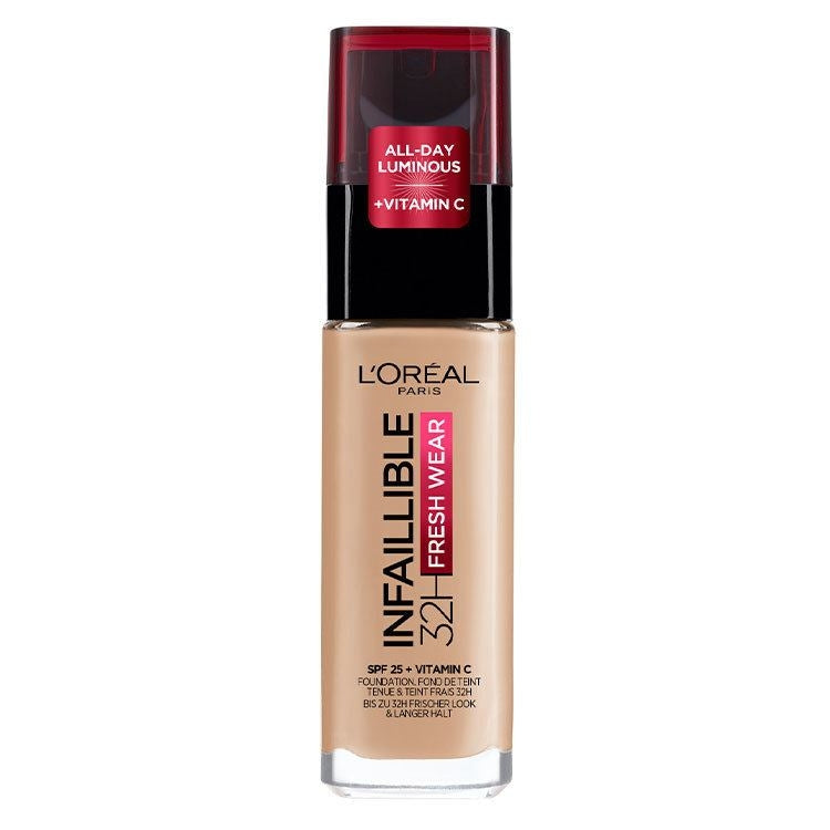 L'Oréal Paris Infallible 32H Fresh Wear 125 Natural Beige 30ml