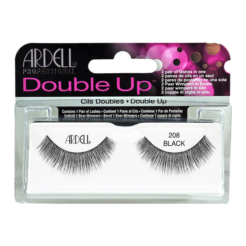 Ardell Double Up False Eyelashes Black 208