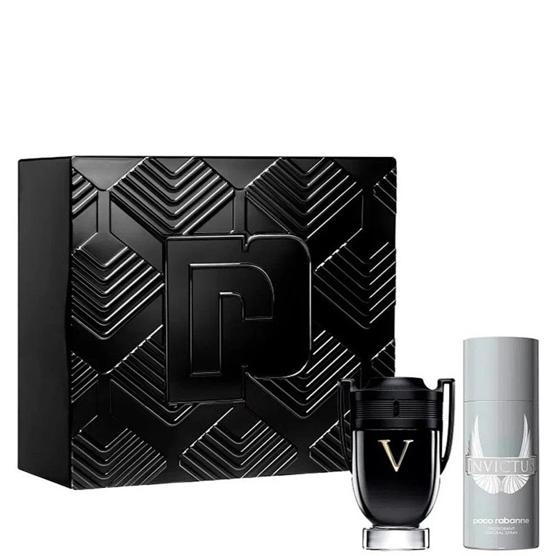 Giftset Paco Rabanne Invictus Victory Edp 100ml + 150ml Deospray