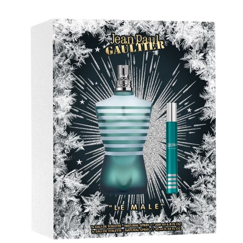 Giftset Jean Paul Gaultier Le Male Edt 200ml + Edt 10ml