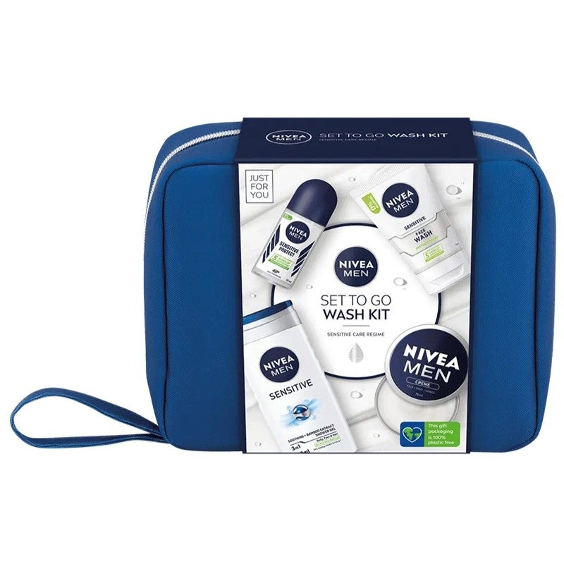 Nivea Men To Go Wash Kit