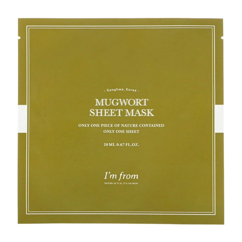 I'm From Mugwort Sheet Mask 23ml